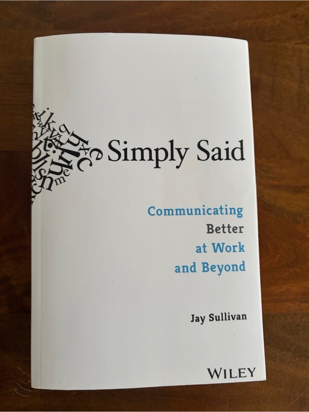 “Simply Said” Paperback book by Jay Sullivan